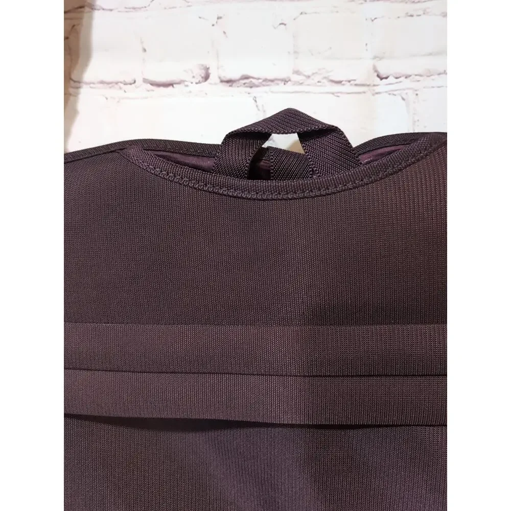 Samsonite Bi-Fold Garment Bag Burgundy Plum Purple Travel Suit Weekend Cover 24